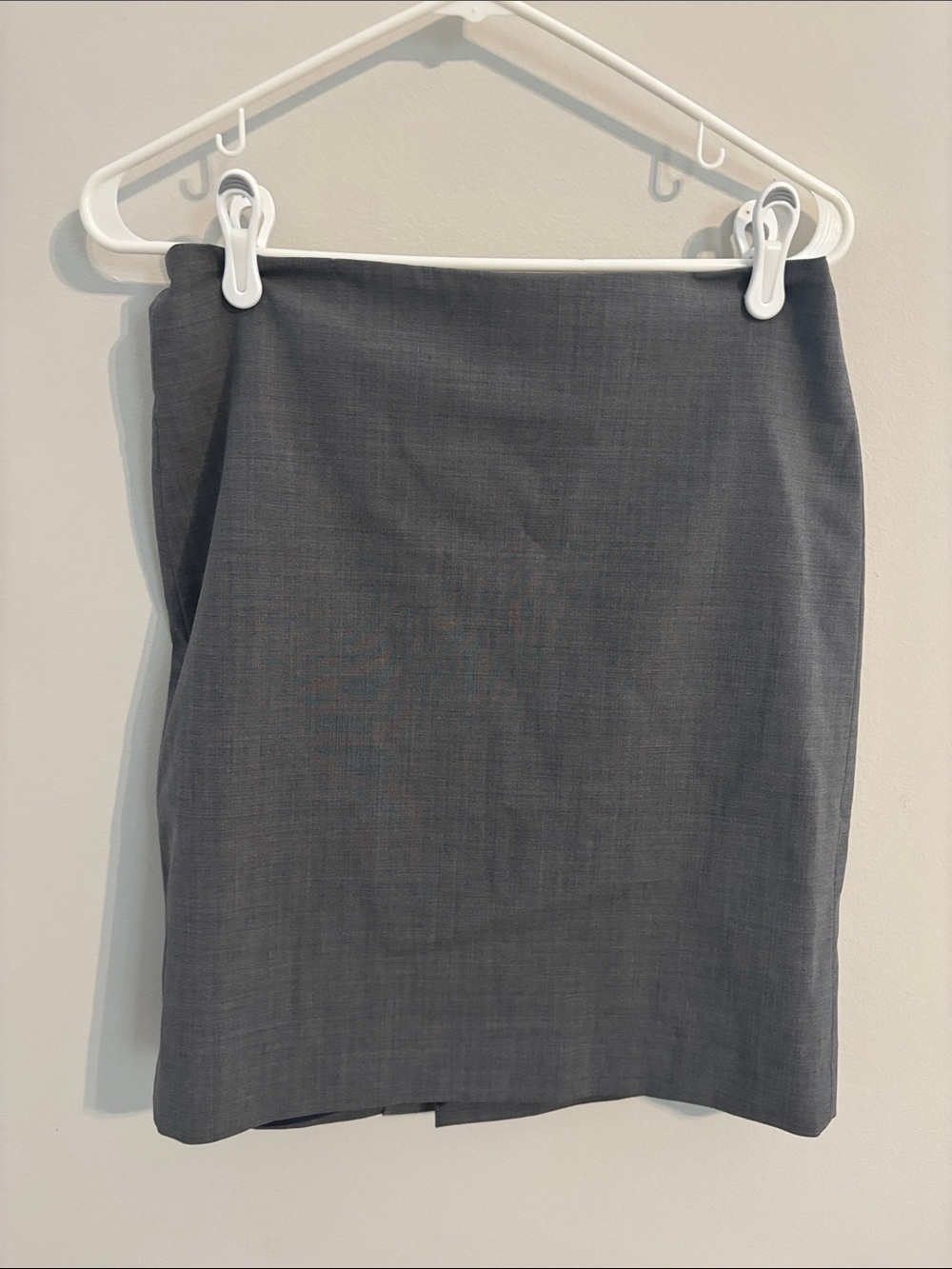 Chase apparel Lands' End Women's Charcoal Gray Pencil Skirt